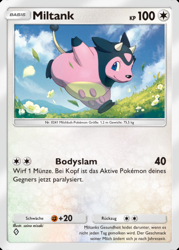 Miltank #187 · Mega-Aufstieg (B1)