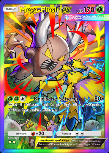Mega-Pinsir-ex #272 · Mega-Aufstieg (B1)
