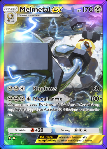 Melmetal-ex #282 · Mega-Aufstieg (B1)