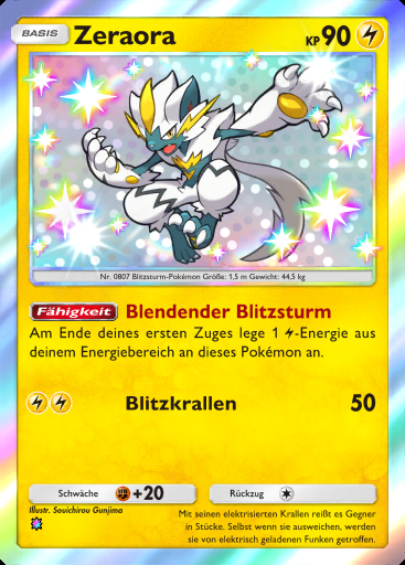 Zeraora #304 · Mega-Aufstieg (B1)