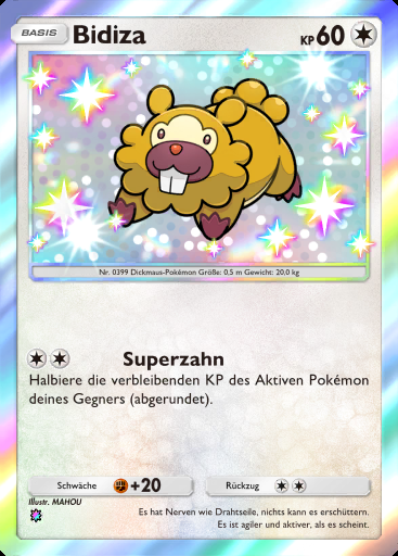Bidiza #316 · Mega-Aufstieg (B1)