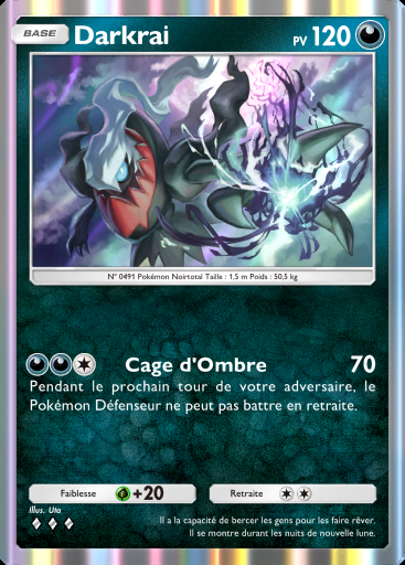 Darkrai #154 · Méga-Ascension (B1)