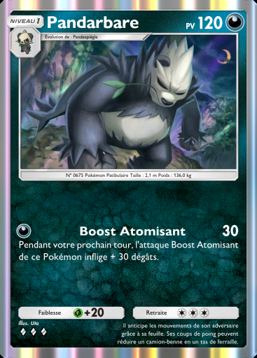 Pandarbare #158 · Méga-Ascension (B1)