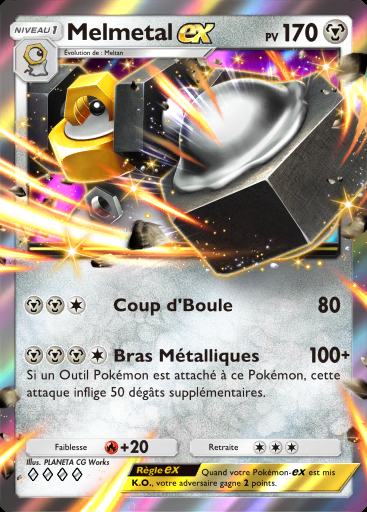 Melmetal-ex #174 · Méga-Ascension (B1)