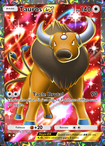 Tauros-ex #265 · Méga-Ascension (B1)