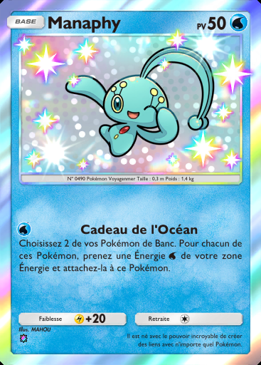 Manaphy #299 · Méga-Ascension (B1)