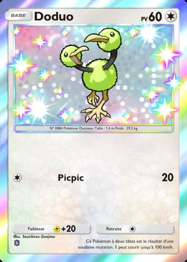 Doduo #314 · Méga-Ascension (B1)