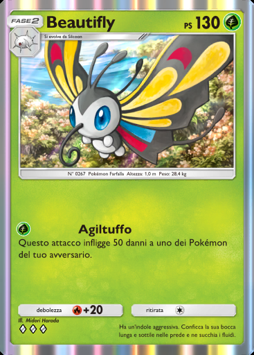 Beautifly #005 · Mega Ascesa (B1)