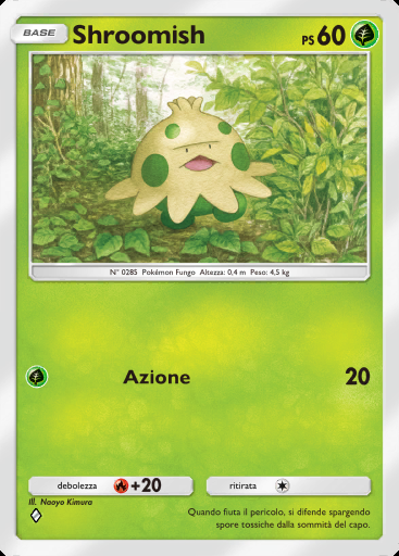 Shroomish #011 · Mega Ascesa (B1)
