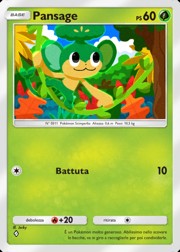 Pansage #013 · Mega Ascesa (B1)
