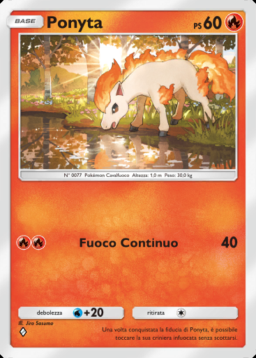 Ponyta #030 · Mega Ascesa (B1)