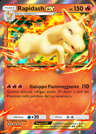 Rapidash-ex #031 · Mega Ascesa (B1)