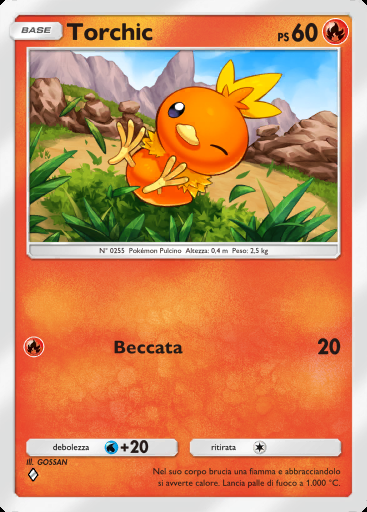 Torchic #033 · Mega Ascesa (B1)