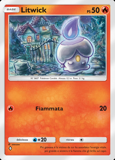 Litwick #041 · Mega Ascesa (B1)