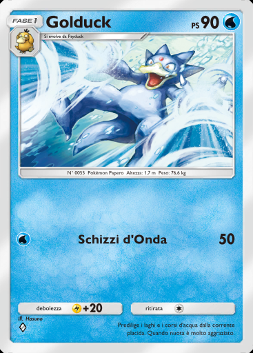 Golduck #049 · Mega Ascesa (B1)