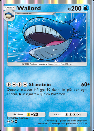 Wailord #057 · Mega Ascesa (B1)