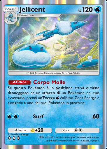 Jellicent #069 · Mega Ascesa (B1)