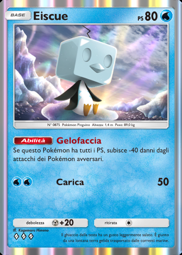 Eiscue #080 · Mega Ascesa (B1)
