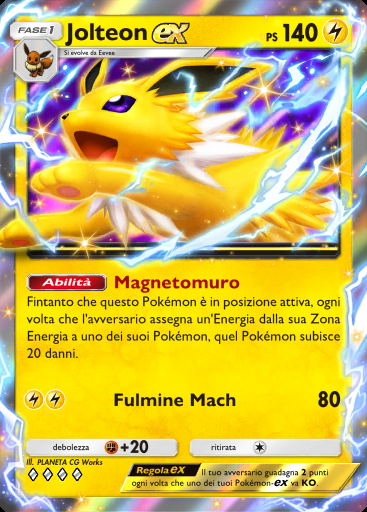 Jolteon-ex #081 · Mega Ascesa (B1)