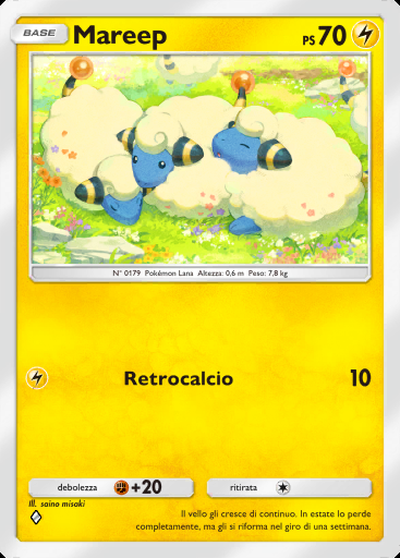 Mareep #082 · Mega Ascesa (B1)