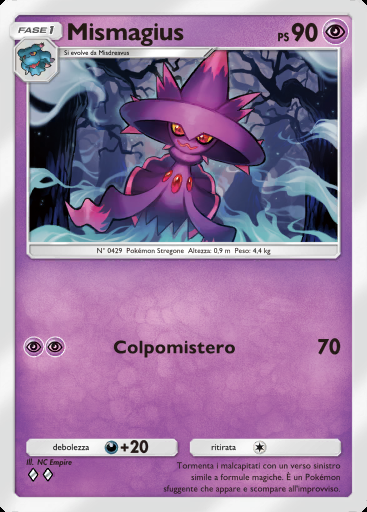 Mismagius #100 · Mega Ascesa (B1)