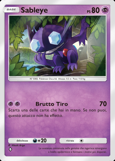 Sableye #101 · Mega Ascesa (B1)