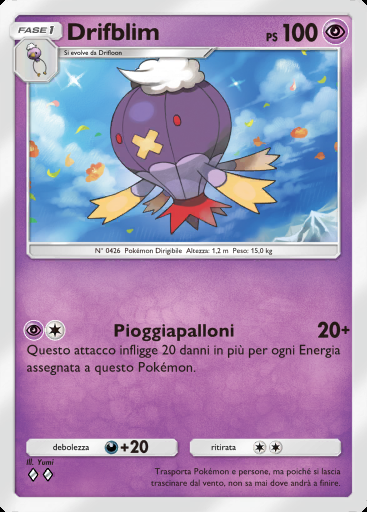 Drifblim #108 · Mega Ascesa (B1)