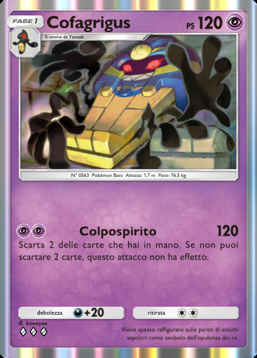 Cofagrigus #111 · Mega Ascesa (B1)