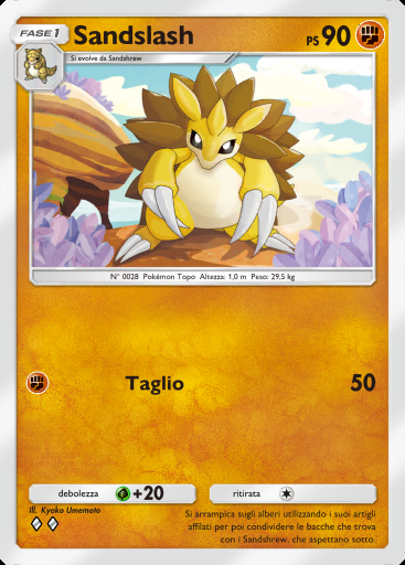 Sandslash #123 · Mega Ascesa (B1)