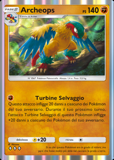 Archeops #134 · Mega Ascesa (B1)