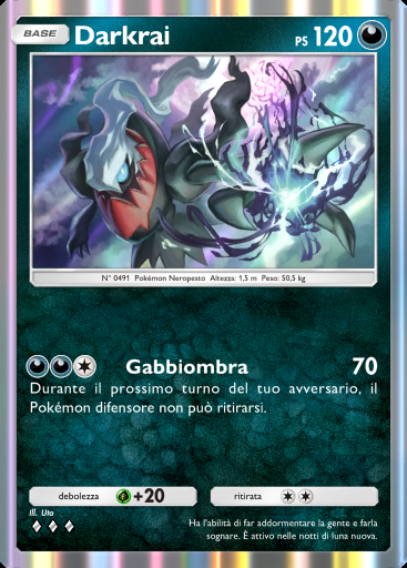 Darkrai #154 · Mega Ascesa (B1)