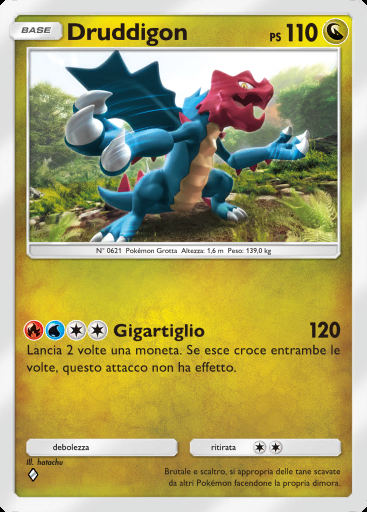 Druddigon #176 · Mega Ascesa (B1)