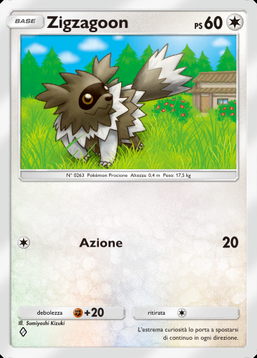 Zigzagoon #188 · Mega Ascesa (B1)
