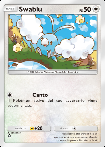 Swablu #196 · Mega Ascesa (B1)