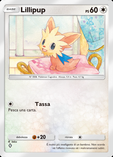 Lillipup #201 · Mega Ascesa (B1)