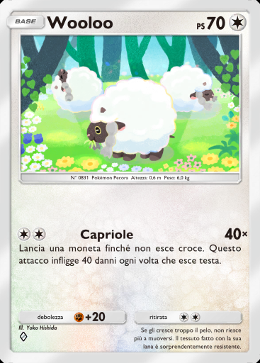 Wooloo #211 · Mega Ascesa (B1)