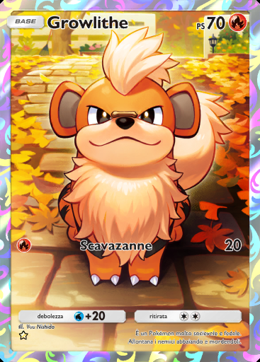Growlithe #230 · Mega Ascesa (B1)