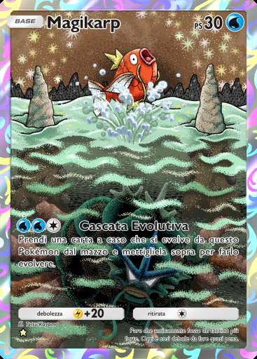 Magikarp #232 · Mega Ascesa (B1)