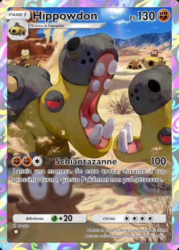 Hippowdon #241 · Mega Ascesa (B1)