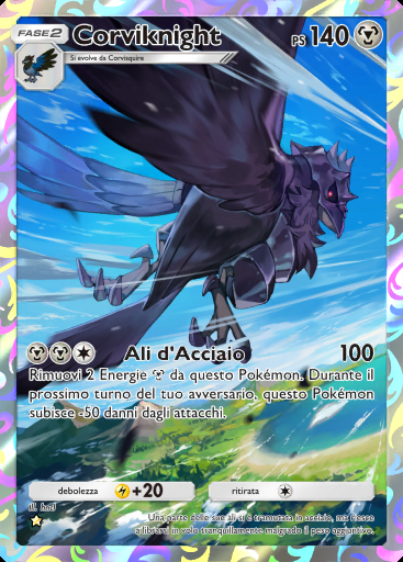 Corviknight #246 · Mega Ascesa (B1)