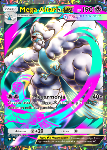 Mega Altaria-ex #259 · Mega Ascesa (B1)