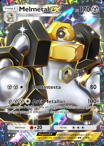 Melmetal-ex #264 · Mega Ascesa (B1)
