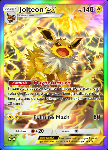 Jolteon-ex #276 · Mega Ascesa (B1)