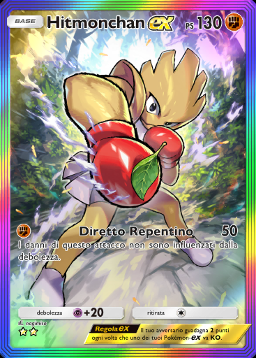 Hitmonchan-ex #279 · Mega Ascesa (B1)