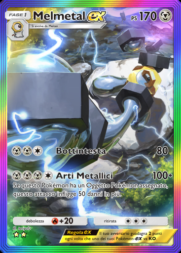 Melmetal-ex #282 · Mega Ascesa (B1)