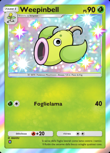 Weepinbell #288 · Mega Ascesa (B1)