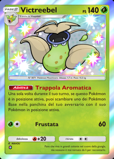 Victreebel #289 · Mega Ascesa (B1)