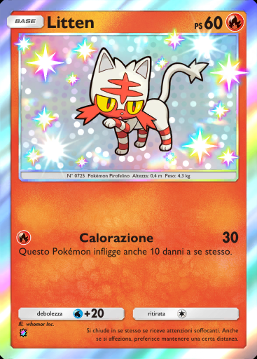 Litten #293 · Mega Ascesa (B1)