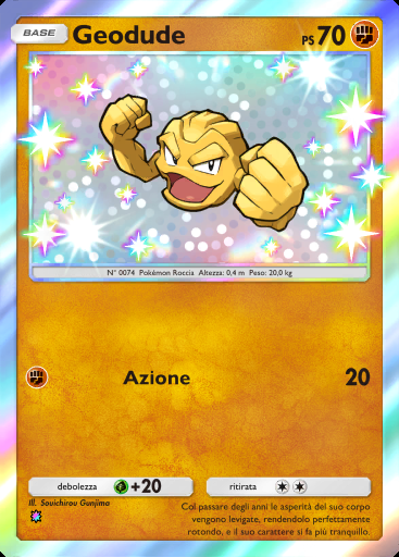 Geodude #307 · Mega Ascesa (B1)