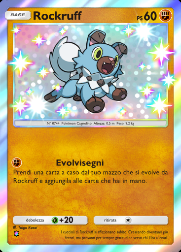 Rockruff #310 · Mega Ascesa (B1)